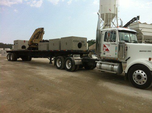 White Long Truck — North Little Rock, AR — Peterson Concrete