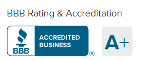 Bbb rating and accreditation accredited business a+