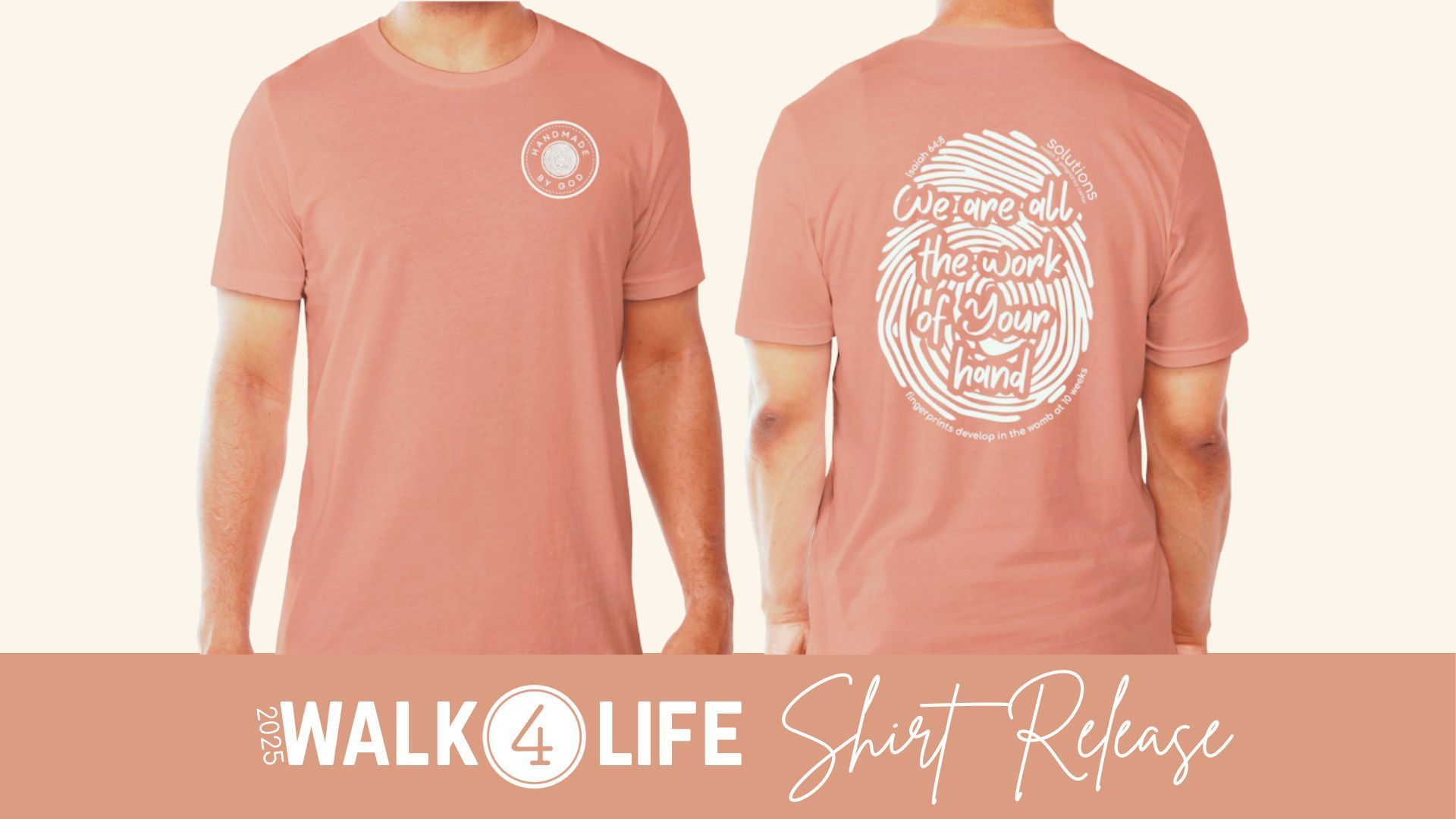 walk for life t-shirt