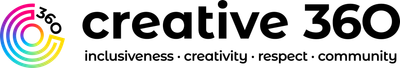 Creative 360 logo - innovative design representing creativity and versatility