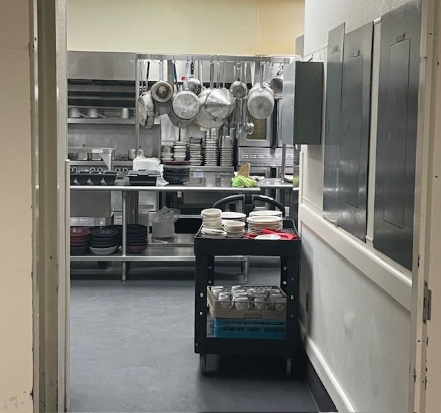Professionally Sanitized Commercial Kitchen