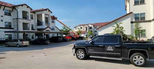 Black Pick-Up Truck — Haslet, TX — Black Tie Roofing
