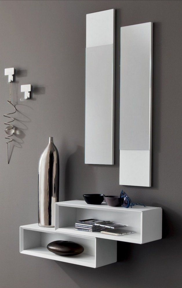 legante specchiera con due rettangoli per ingresso