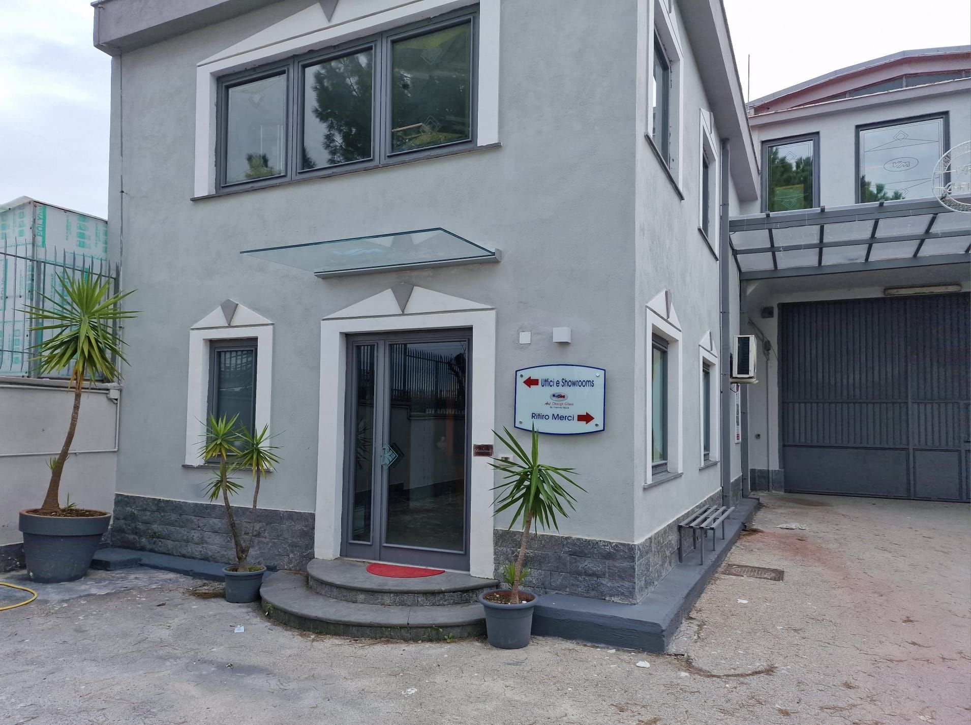 Entrata VM Art Design Glass Vetreria Miceli