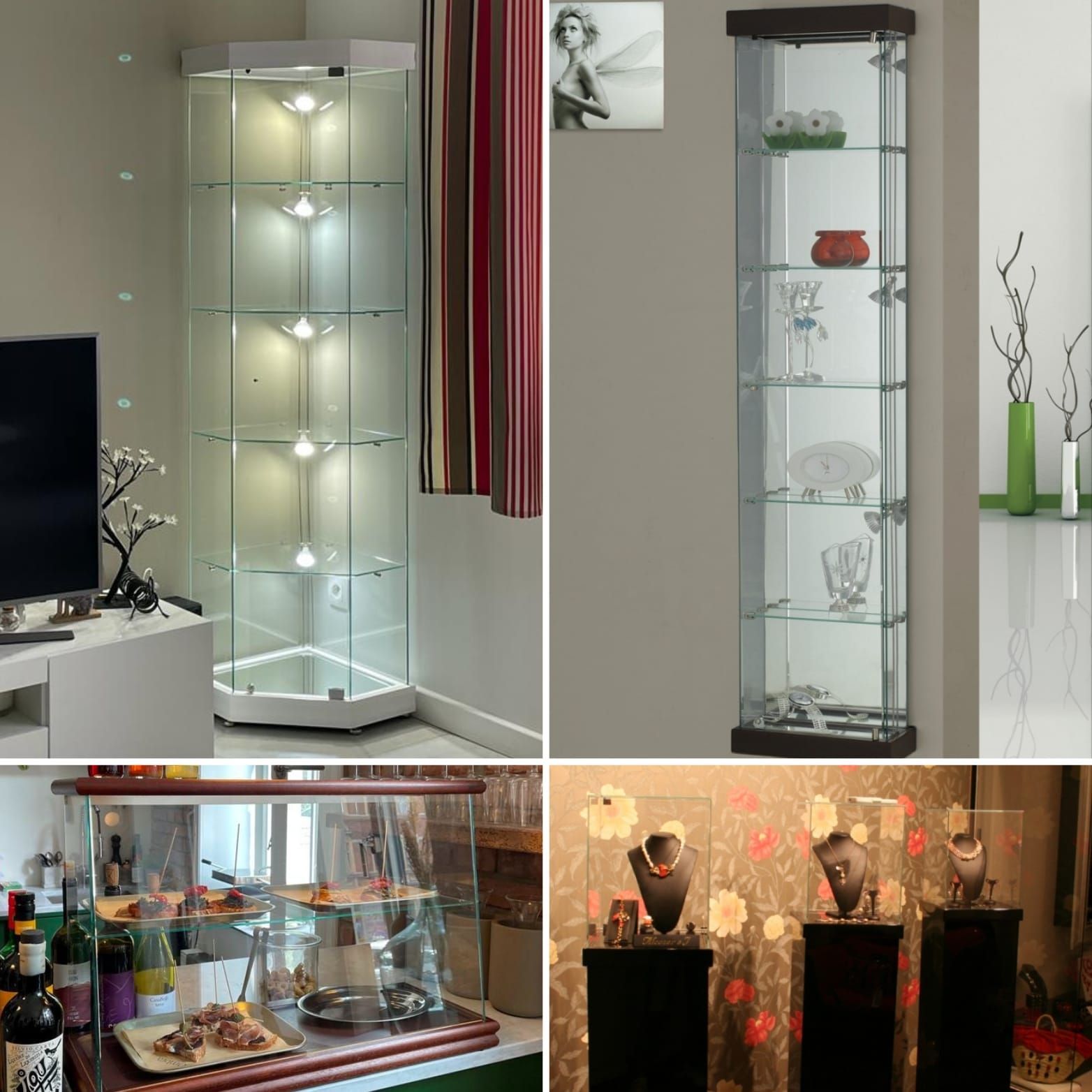 vetrine e teche per negozi