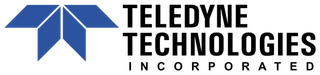 Logo for Teledyne Technologies Incorporated, featuring a blue geometric symbol and black text.
