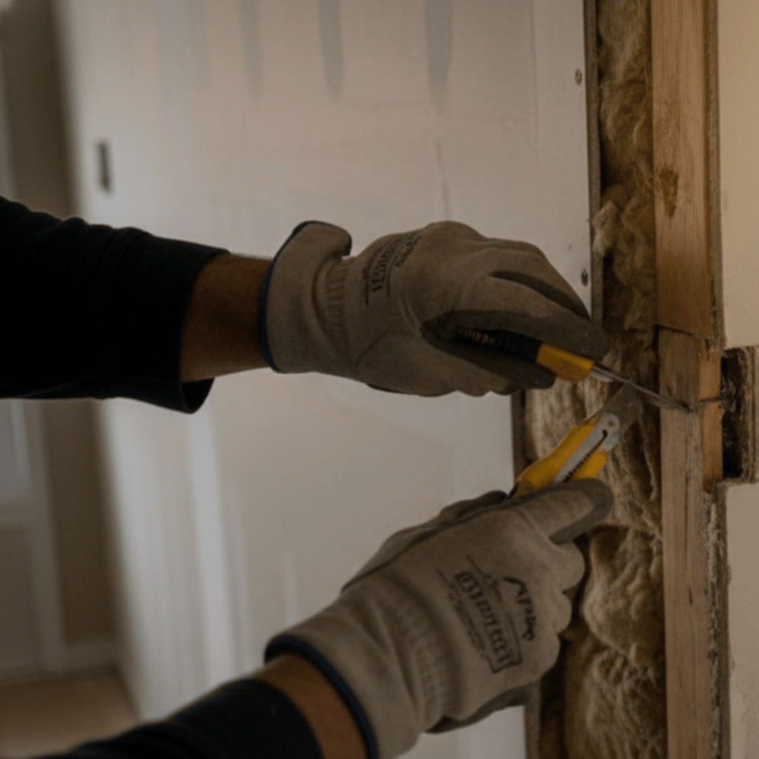 Structural drying and restoration setup after water damage in Apache Junction AZ