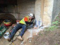 Construction Worker Repairing Concrete | Chicago, IL | Turek & Sons