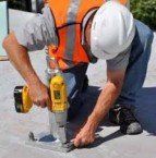 Man Using Threaded Anchors | Chicago, IL | Turek & Sons