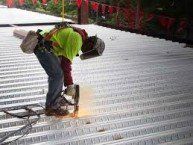 Man Nailing Roof | Chicago, IL | Turek & Sons