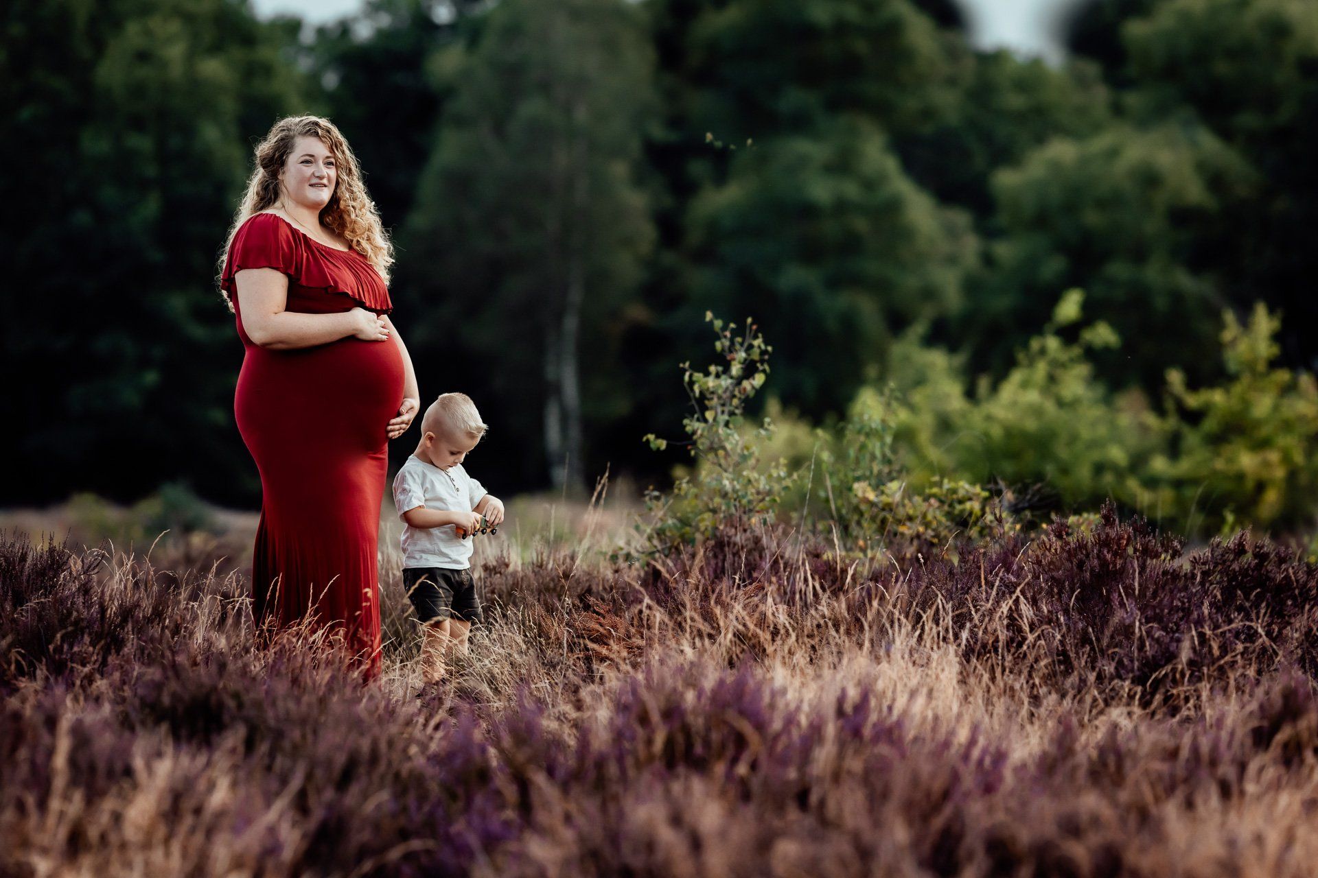 zwangerschapsshoot Apeldoorn op de Veluwe