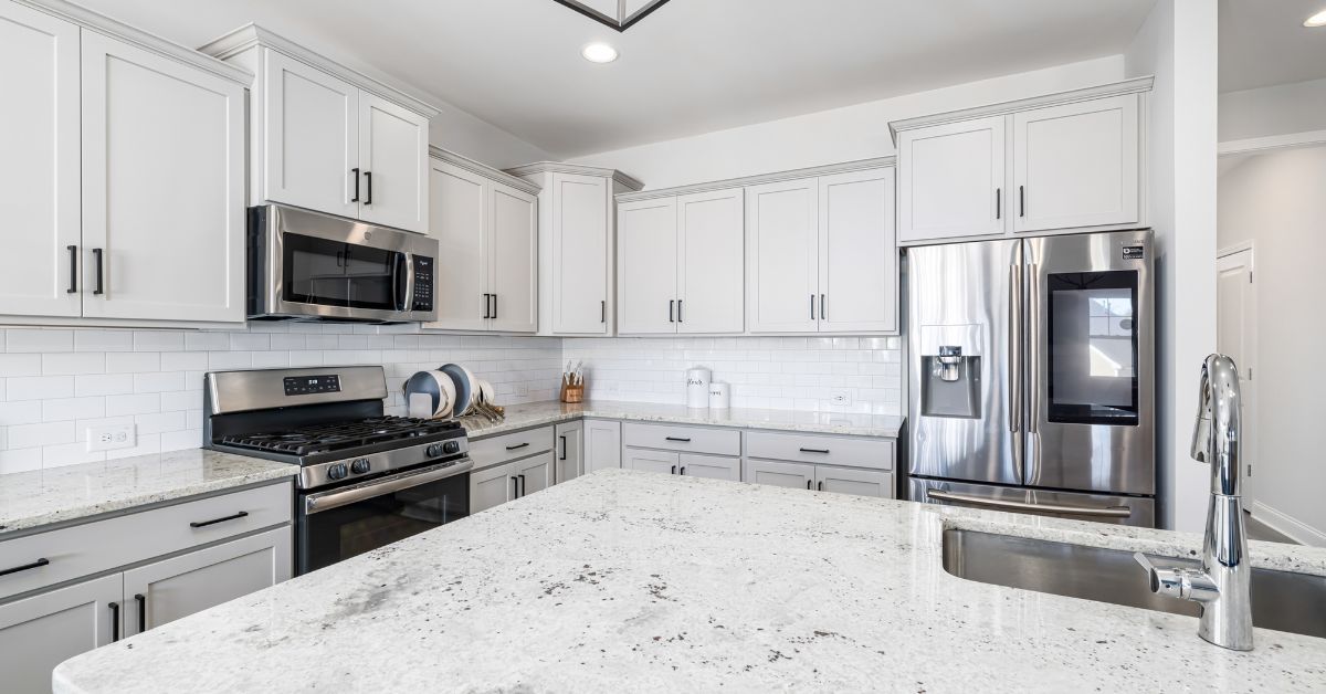 granite and marble kitchen countertop