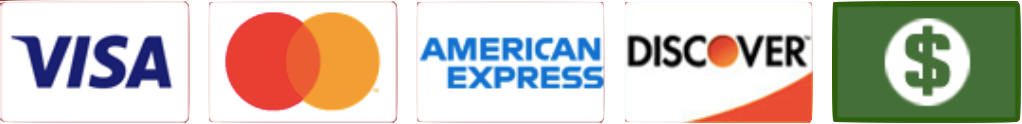 A blurred image of visa mastercard and american express logos