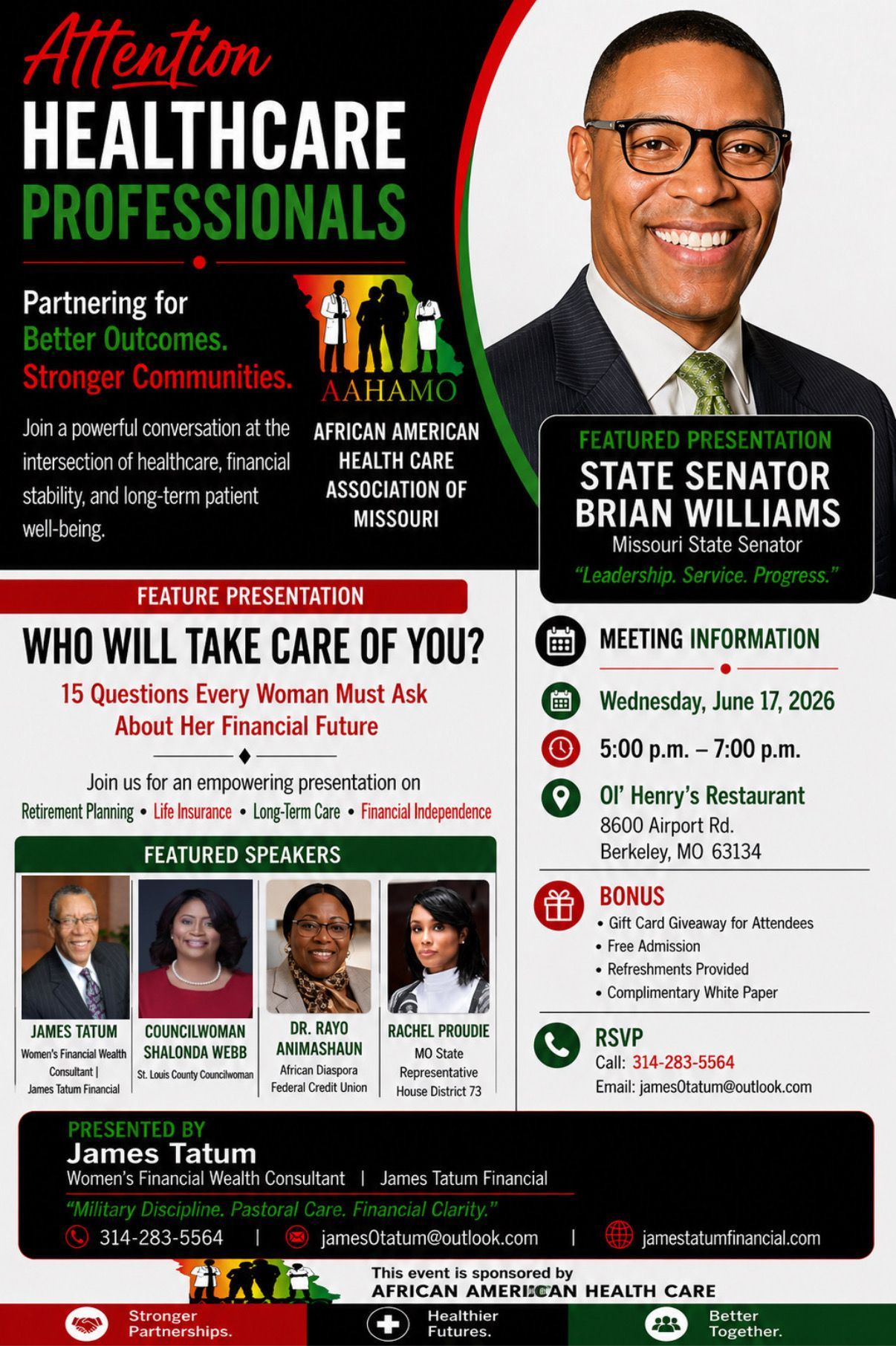 Attention Healthcare Professionals - Partnering for Better Outcomes. Stronger Communities.