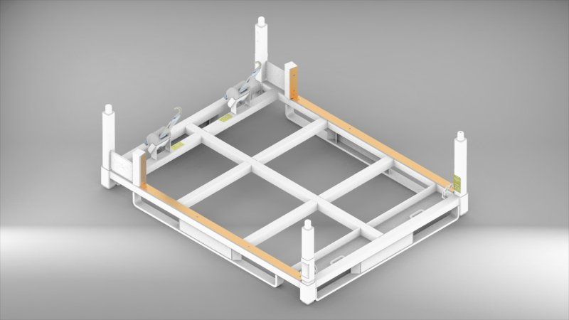 Navistar shipping rack
