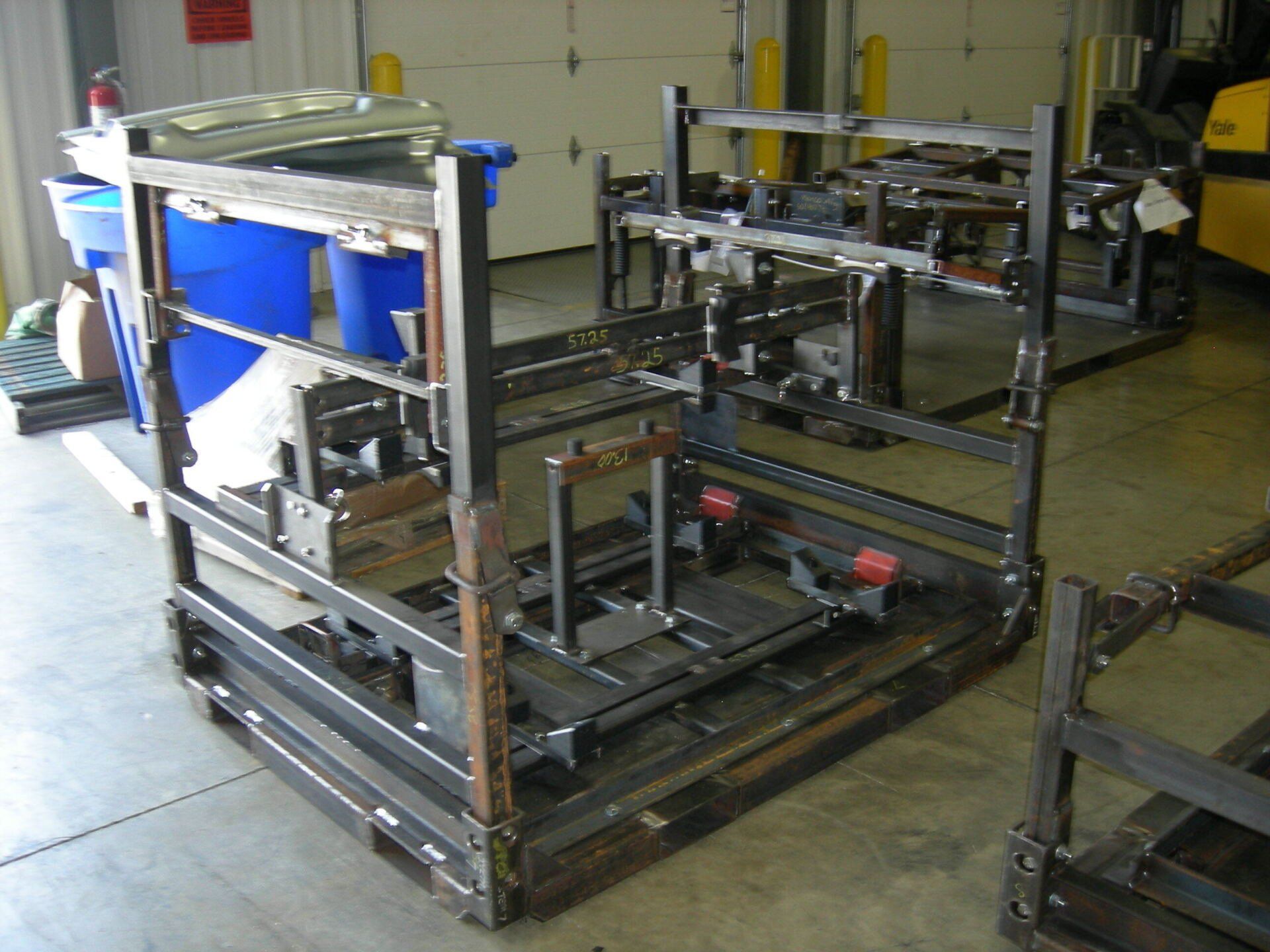 Unpainted Prototype Rack Unfolded