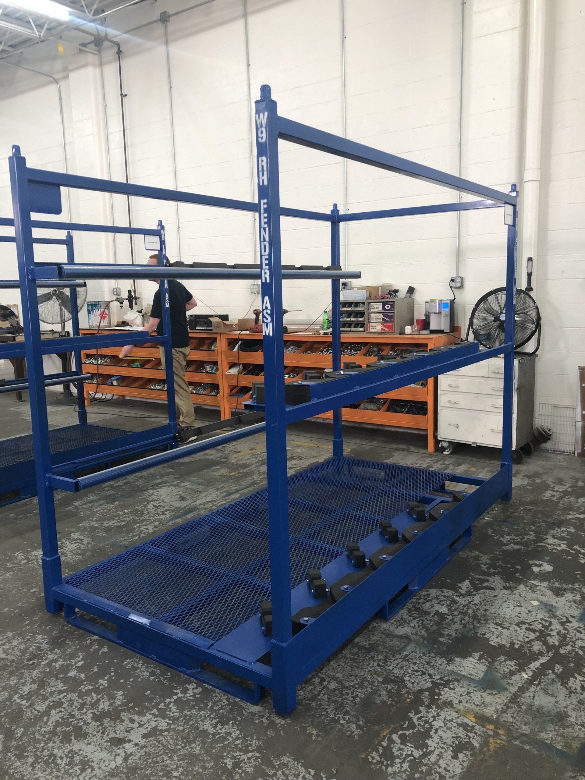 fifth wheel shipping rack
