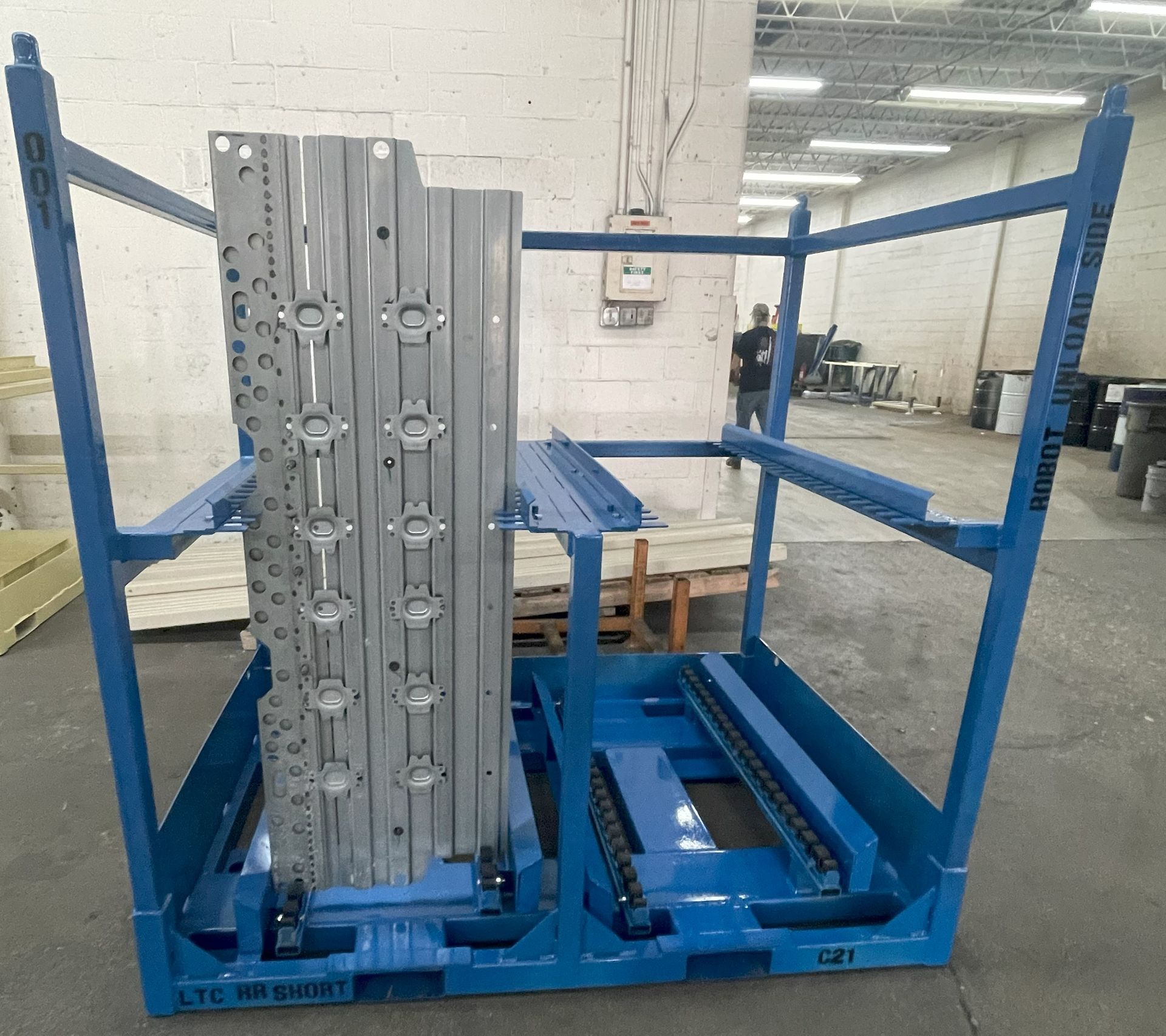 Custom radiator rack