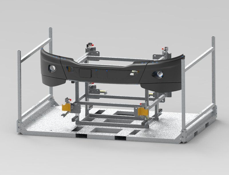 shipping rack prototype