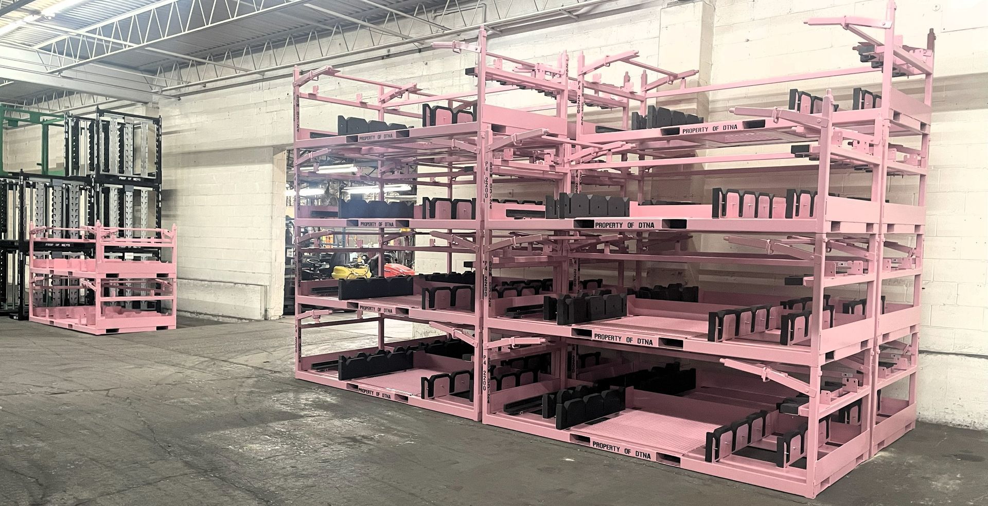 Custom shipping rack