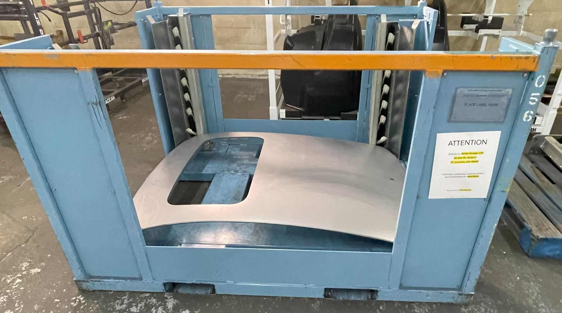 Navistar shipping rack