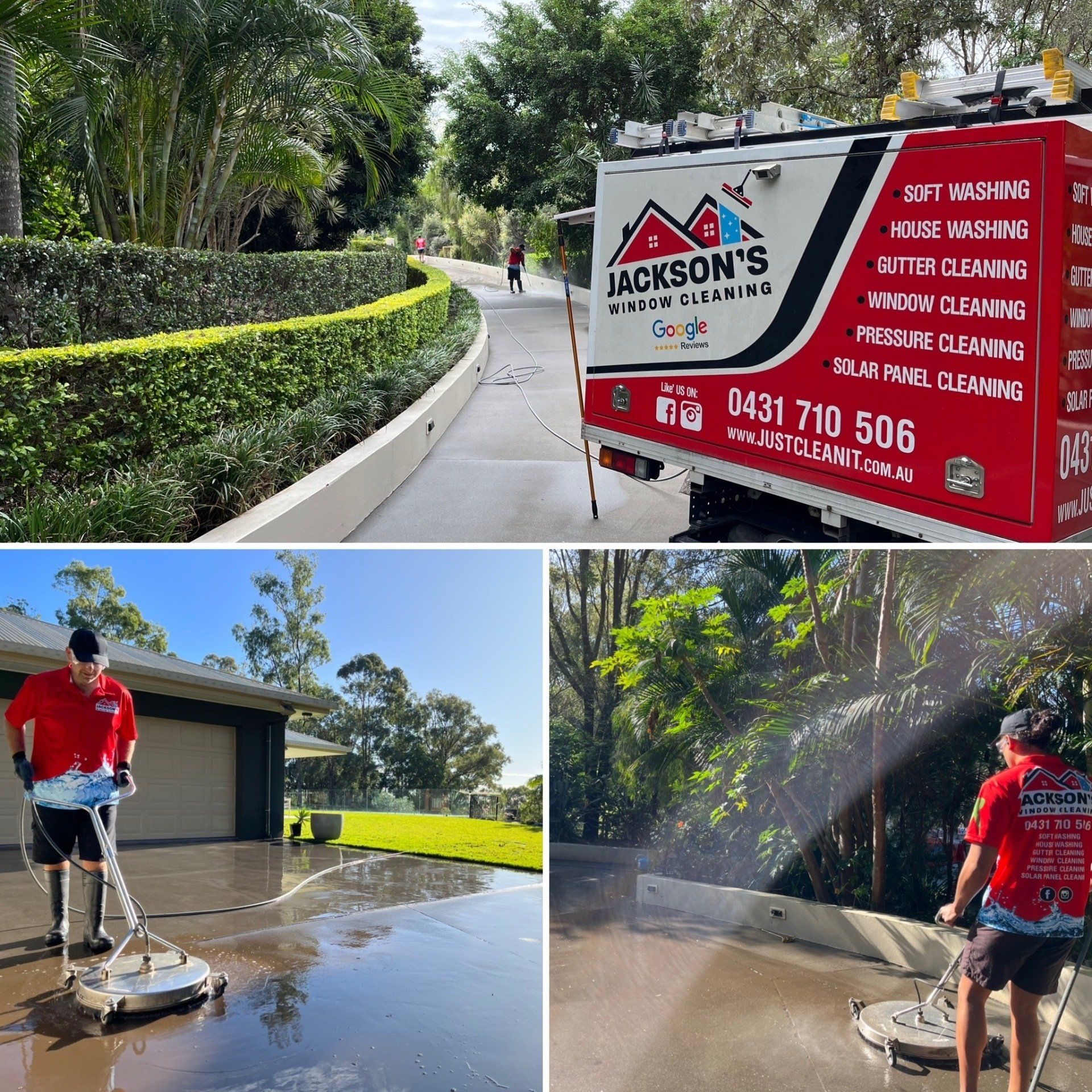 Multiple cleaning services — Jackson’s Window Cleaning in Nerang, QLD