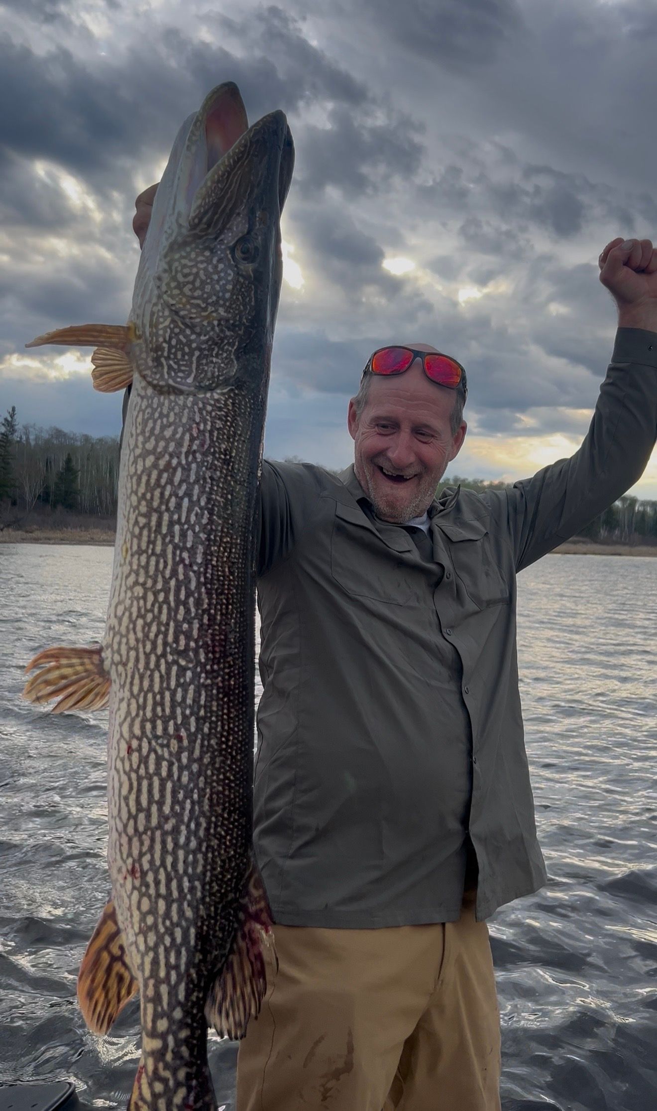 giant northern pike fishing Canada