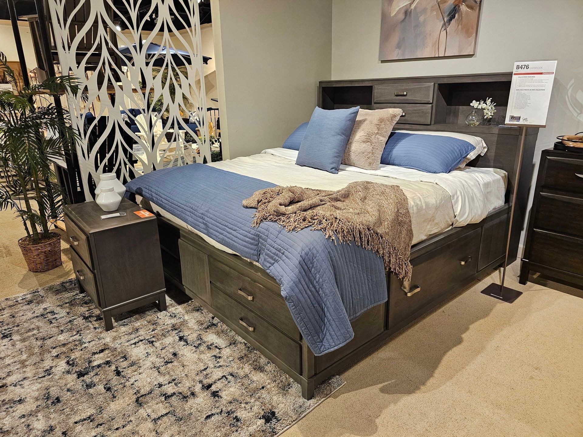 A bunk bed is sitting on top of a carpeted floor in a room - Montclair, CA - Alexa Furniture