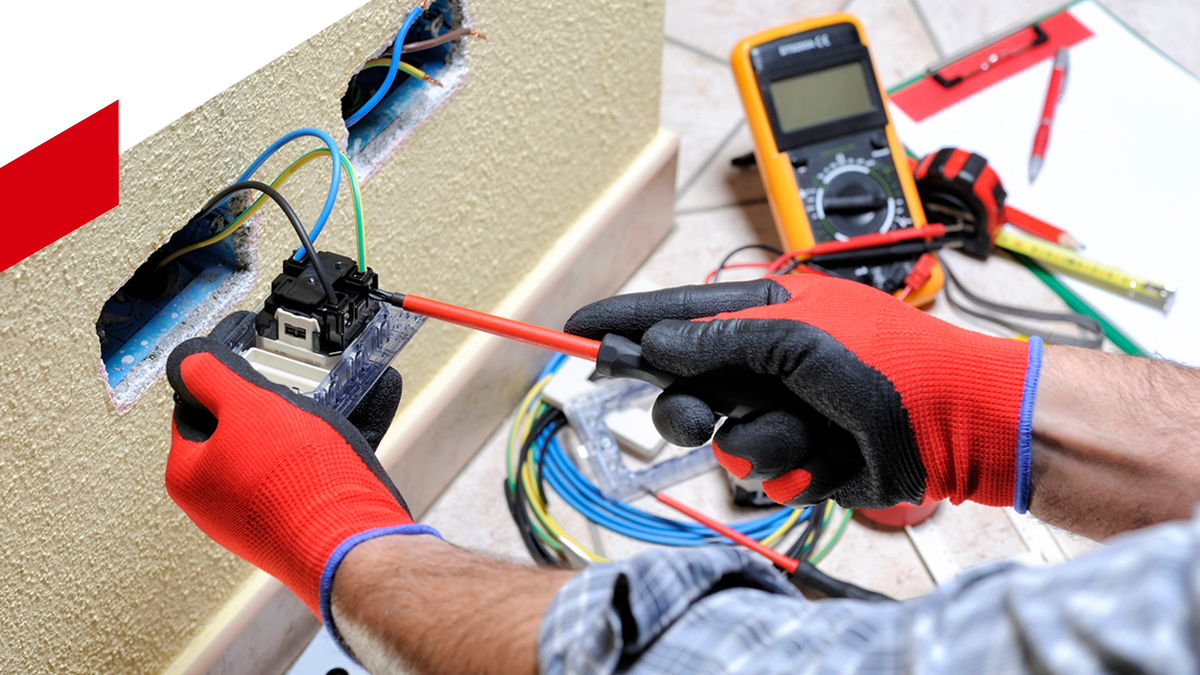 Electrician Technician At Work — Woree, QLD — Air First Air Conditioning and Electrical
