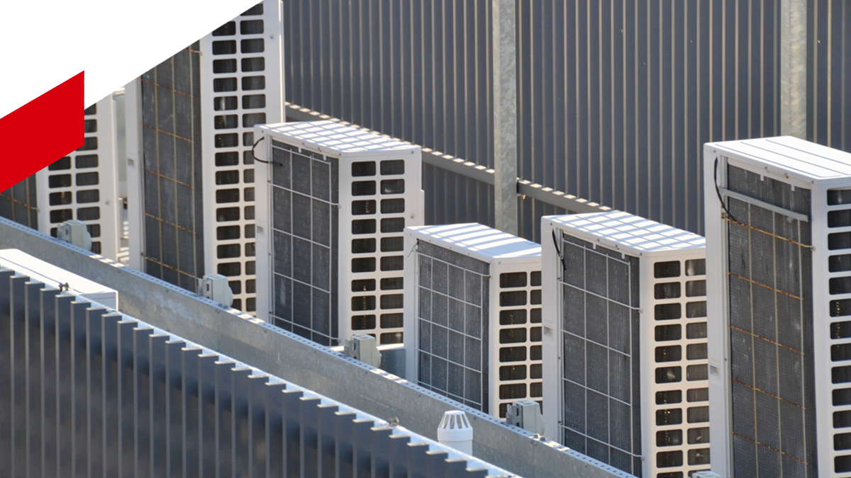 Group Of HVAC And Air Conditioning Outdoor — Woree, QLD — Air First Air Conditioning and Electrical