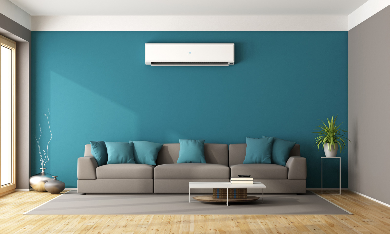 Room With Air Conditioner — Woree, QLD — Air First Air Conditioning and Electrical