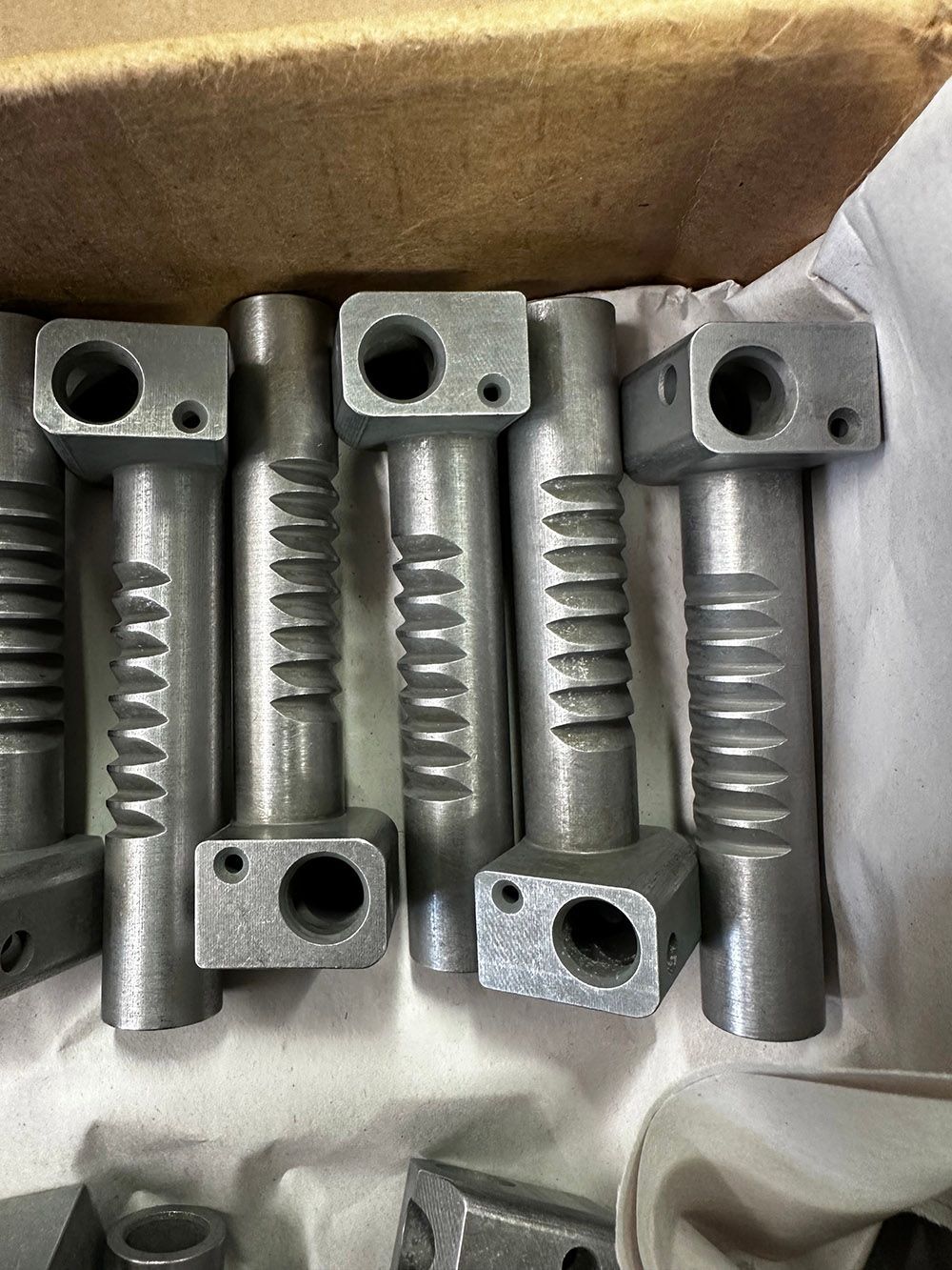 Passivation on 17-4 stainless steel by Seminole Metal Finishing.