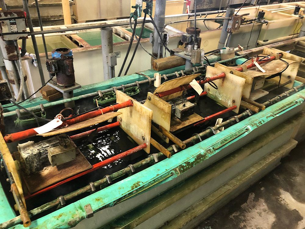 Bright nickel barrel plating by Seminole Metal Finishing.  