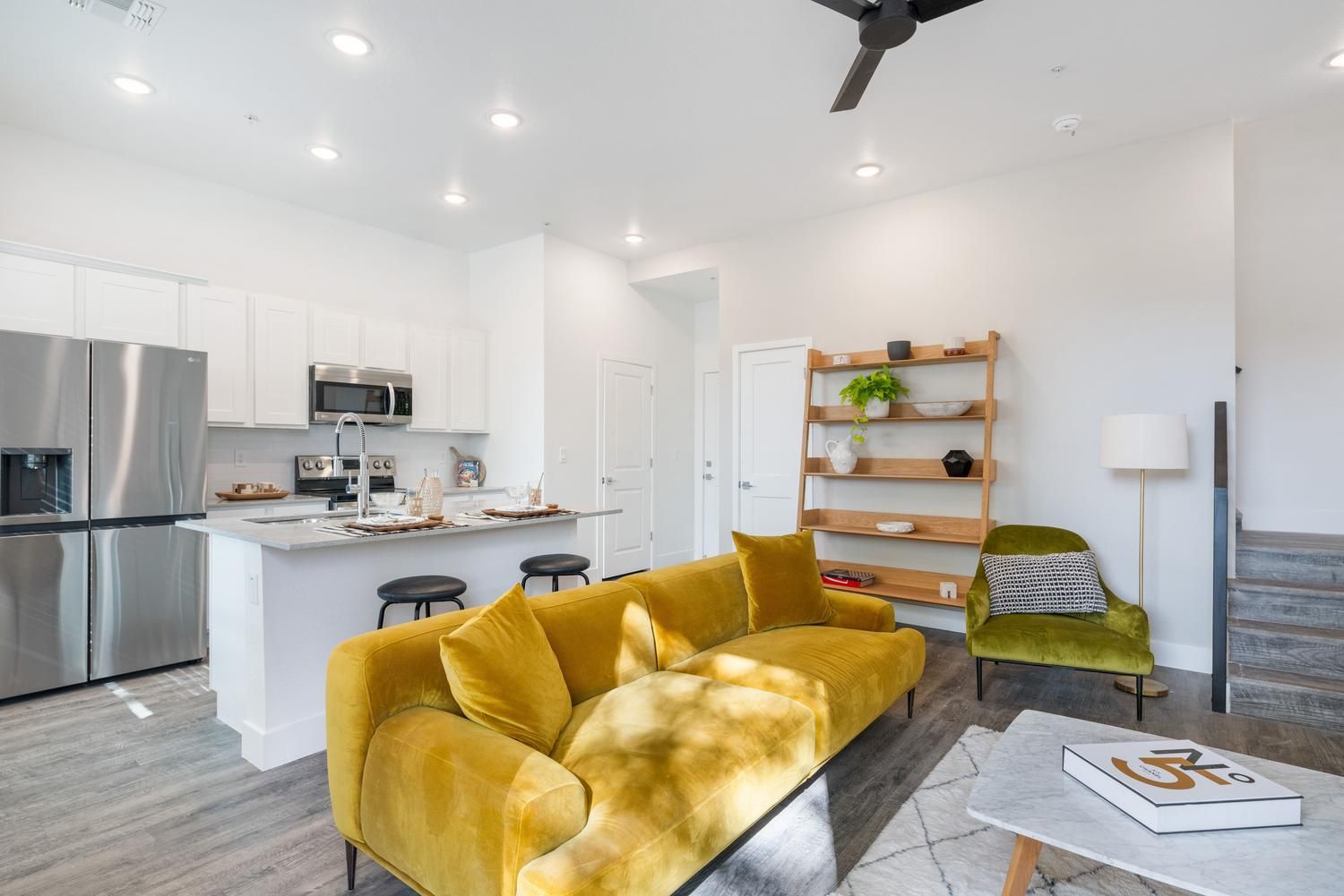 Modern Apartment Spacious Living Room
