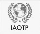 IAOTP logo: Globe, star, and laurel wreath. Text: IAOTP.