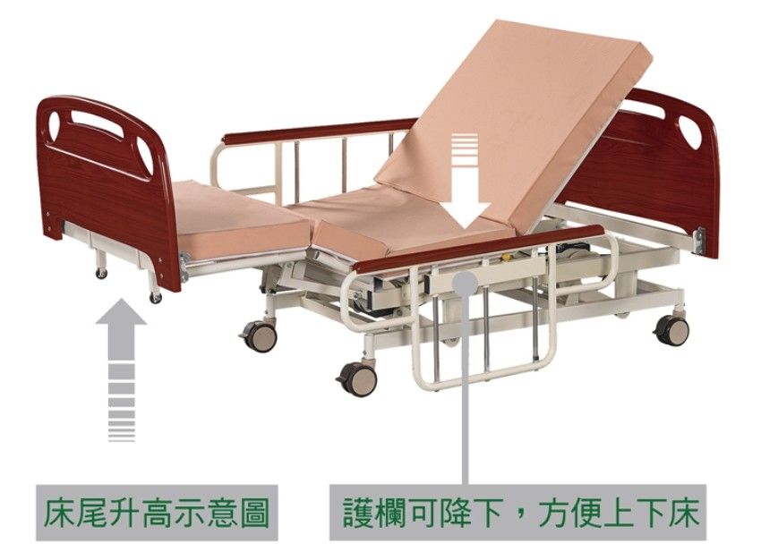 KU8088 3馬達起身電動床