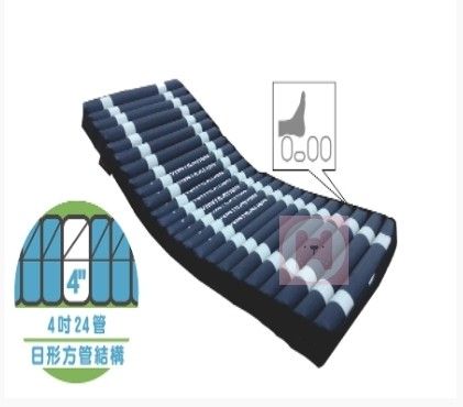 悅發-鉑金85354吋24管日形方管 基礎型氣墊床