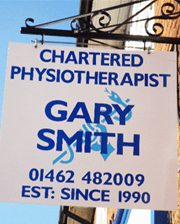 Chartered Physiotherapist Gary Smith