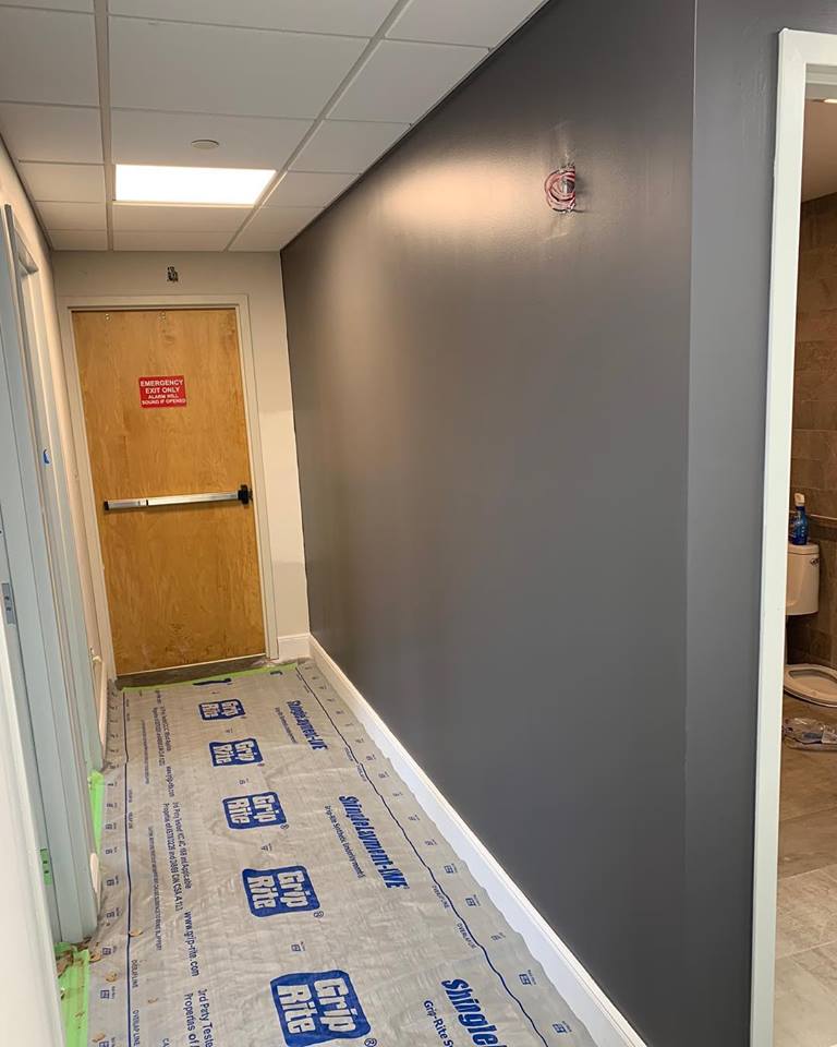 New Paint of Wall in Exit Door — Cherry Hill, NJ — Zach’s Precise Painting