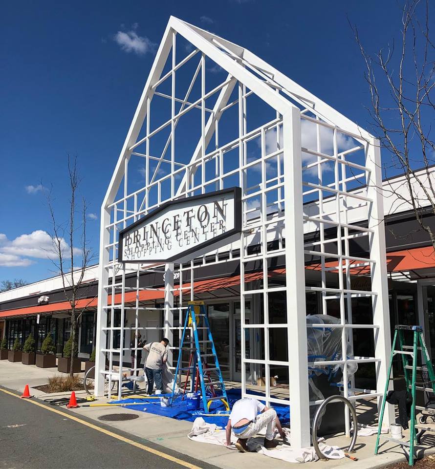 Painting the Entrance of Store — Cherry Hill, NJ — Zach’s Precise Painting