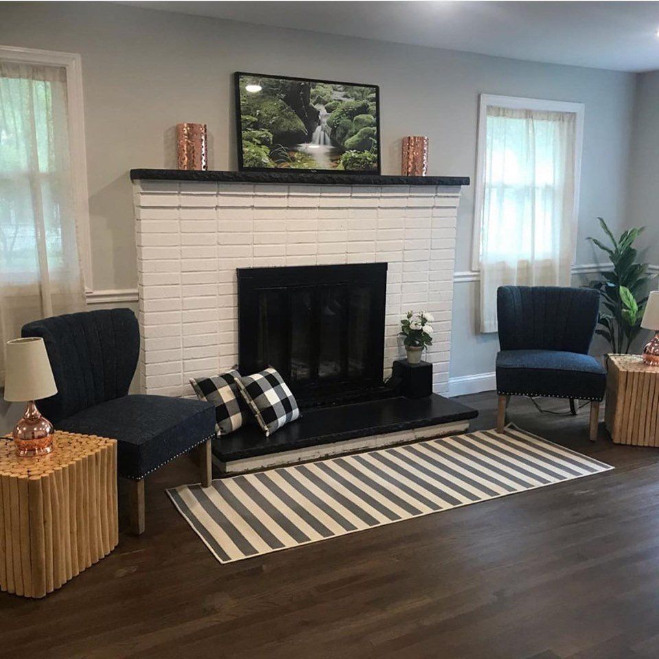 New Paint in Fireplace — Cherry Hill, NJ — Zach’s Precise Painting