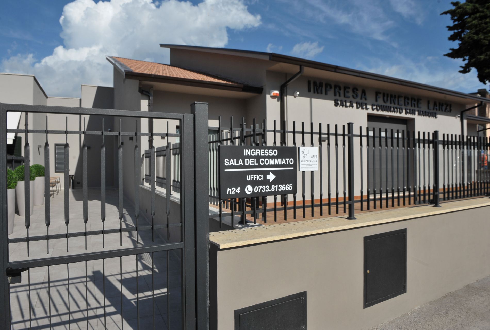 Sala del commiato aperta h24