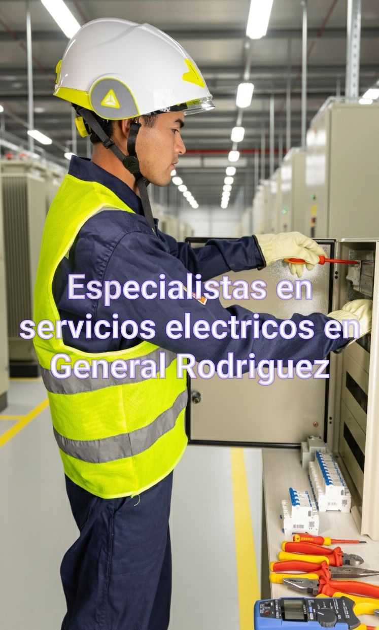 Especialistas en servicios eléctricos en General Rodríguez 
