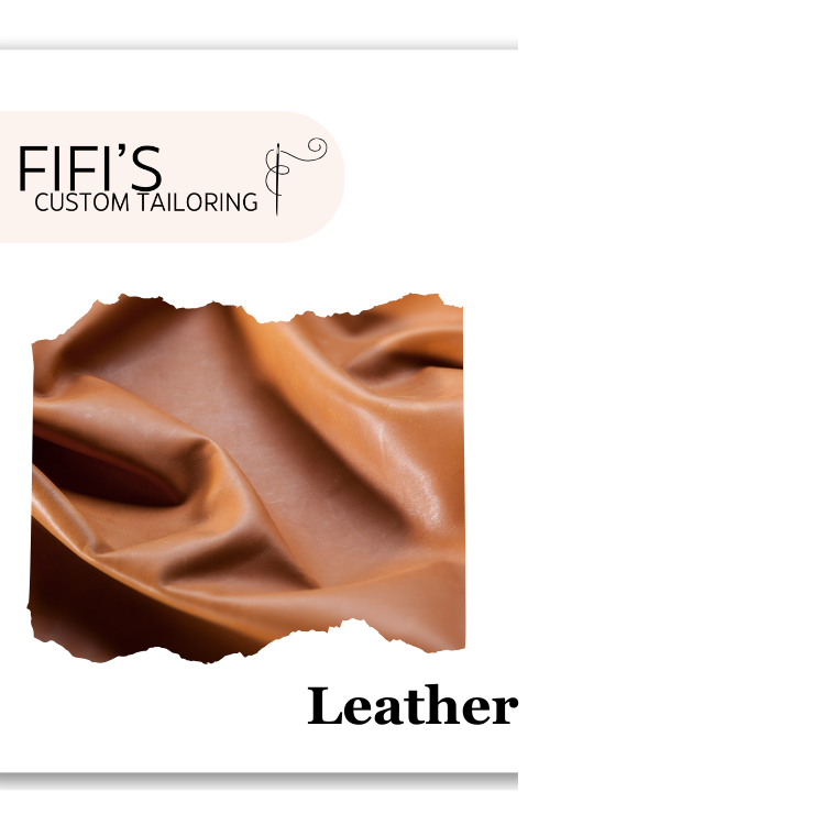 Leather at Fifi's Bridal