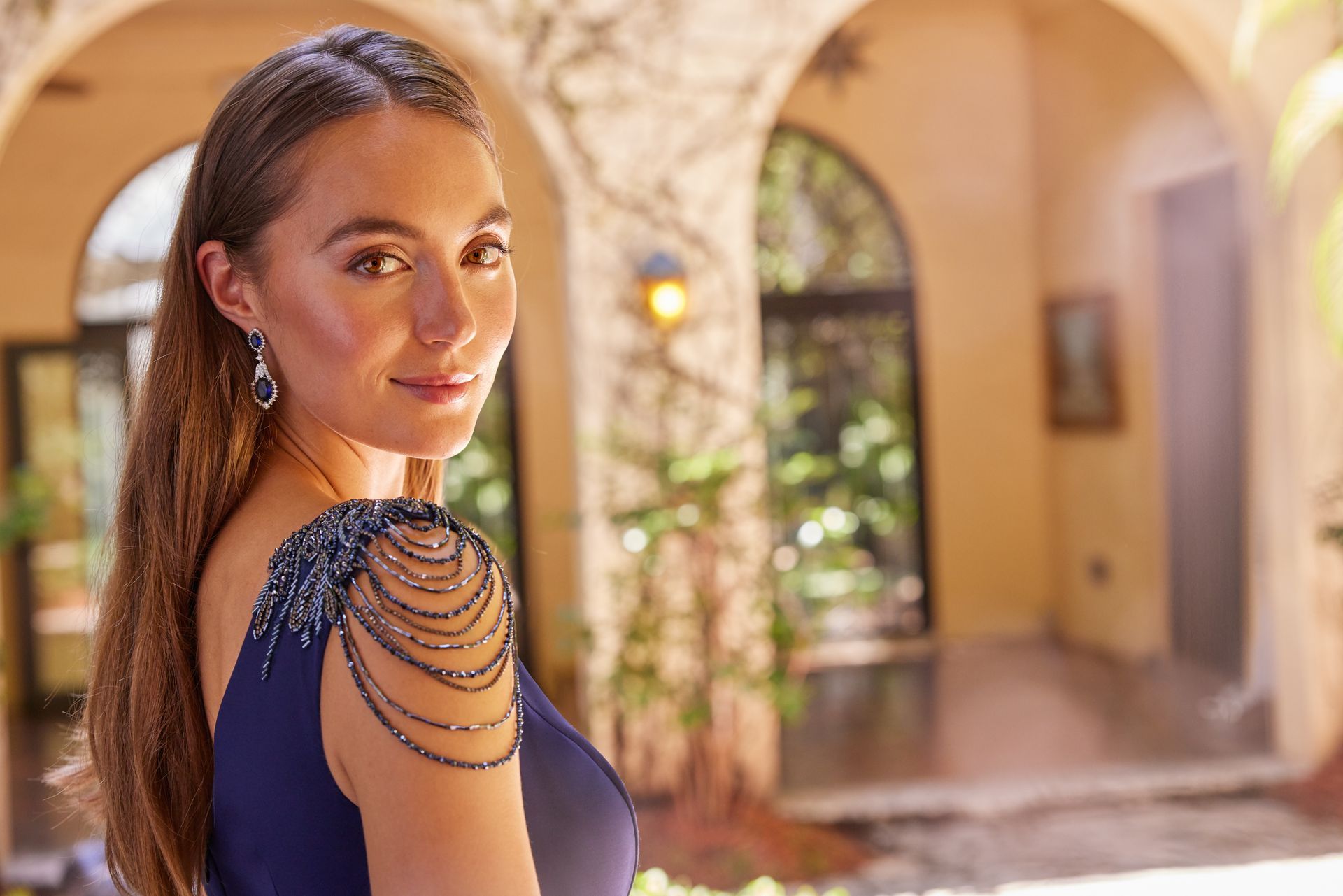 Cameron Blake Guest Gowns with Embellishments at Fifi's Bridal