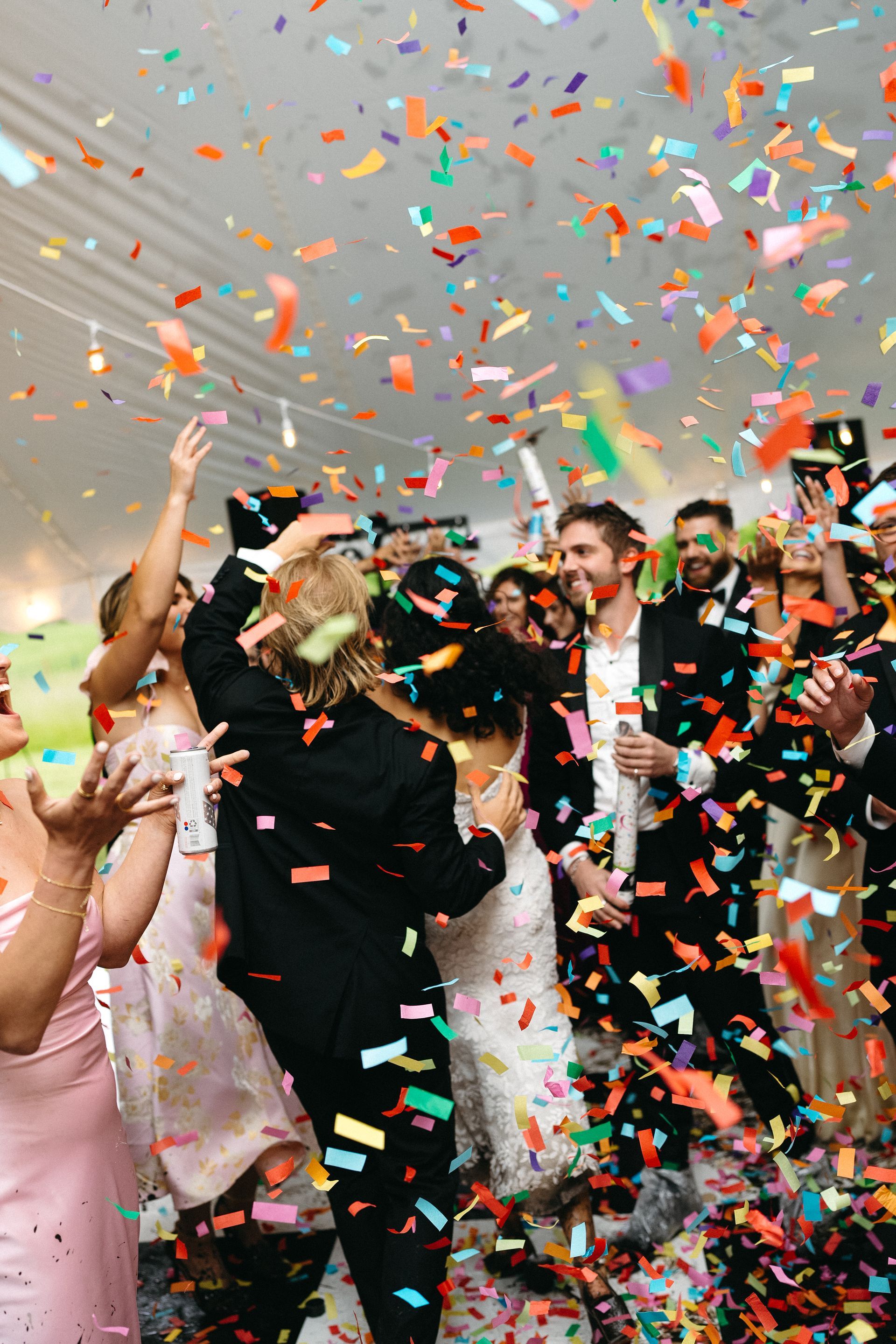 Amanda and Dylan Matthews by Fifi’s Bridal A Rainy Wedding Day 2024