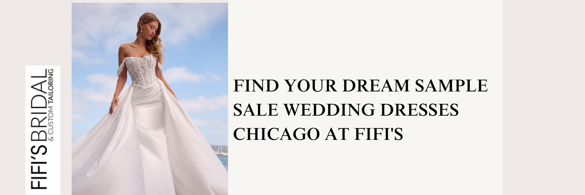 Find Your Dream Sample Sale Wedding Dresses Chicago at Fifi's