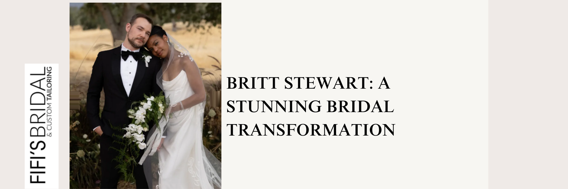 Britt Stewart: A Stunning Bridal Transformation