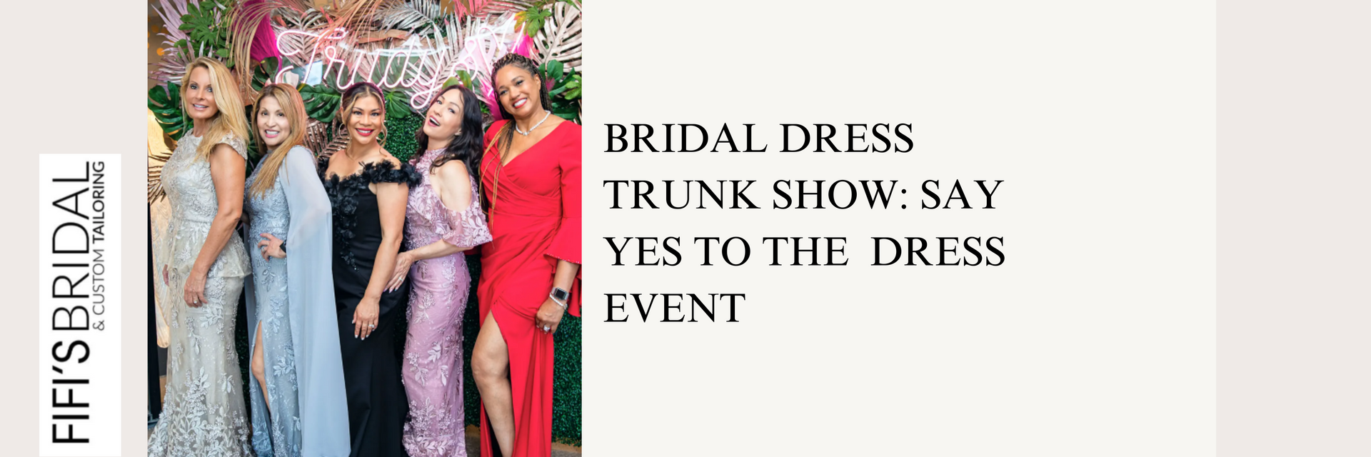 Bridal Dress Trunk Show: Say Yes to the  Dress Event