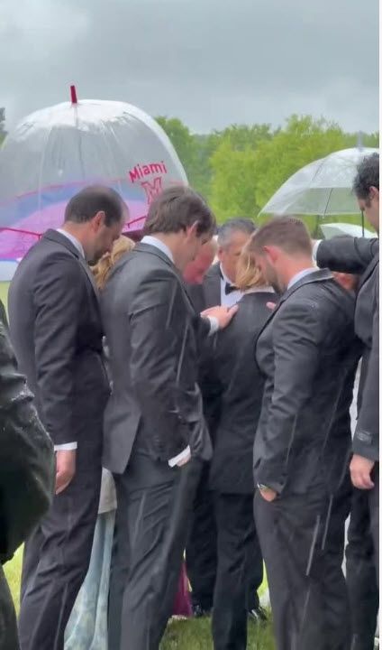 Amanda and Dylan Matthews by Fifi’s Bridal A Rainy Wedding Day 2024